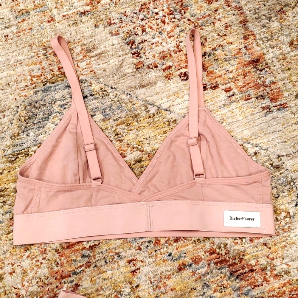 🔴 Richer Poorer Cotton Classic Bralette and Boxer Brief Set - Picture 5 of 10